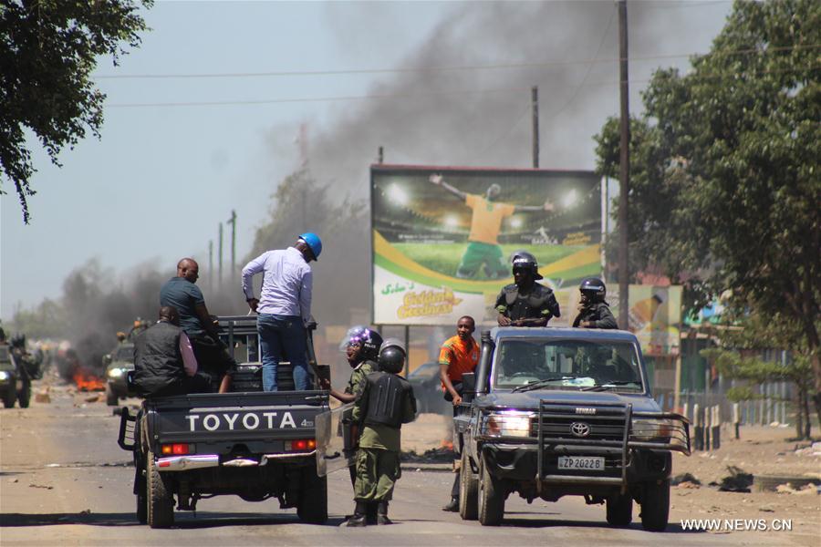 ZAMBIA-LUSAKA-RIOTS