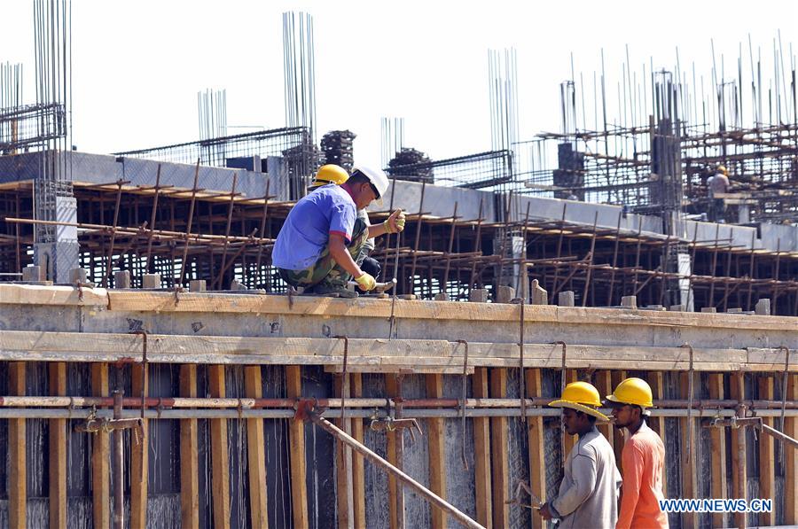 SRI LANKA-MATARA-CHINA-BUILT RAILWAY-TRACK-LAYING COMMENCEMENT