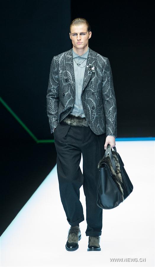 ITALY-MILAN-FASHION WEEK-EMPORIO ARMANI