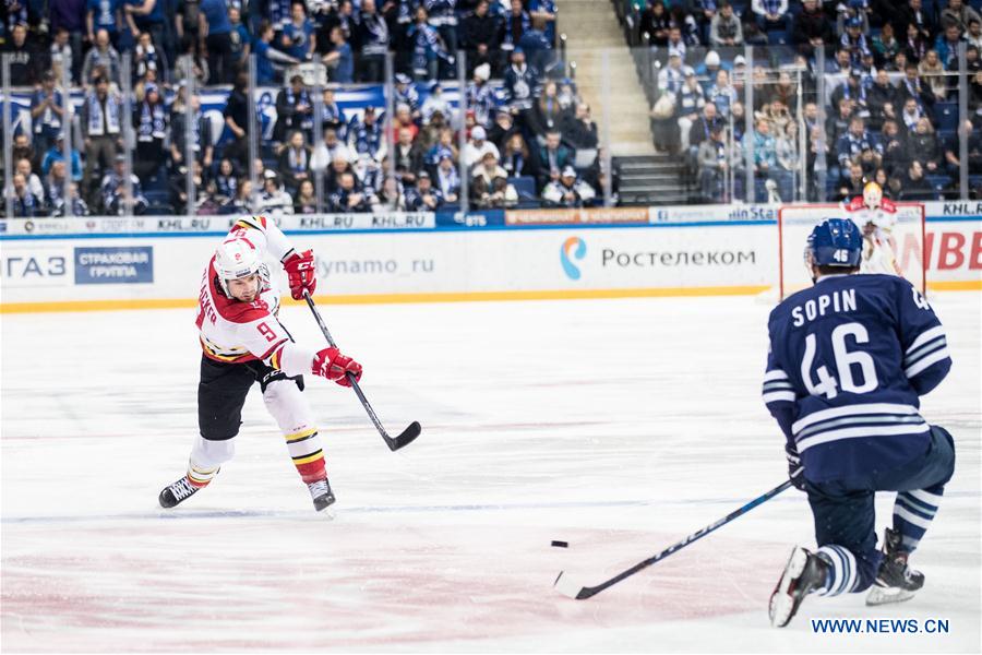 (SP)RUSSIA-MOSCOW-KHL-DYNAMO VS KUNLUN RED STAR