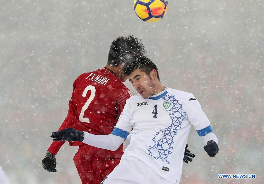 (SP)CHINA-CHANGZHOU-SOCCER-AFC U23 CHAMPIONSHIP-FINAL(CN)