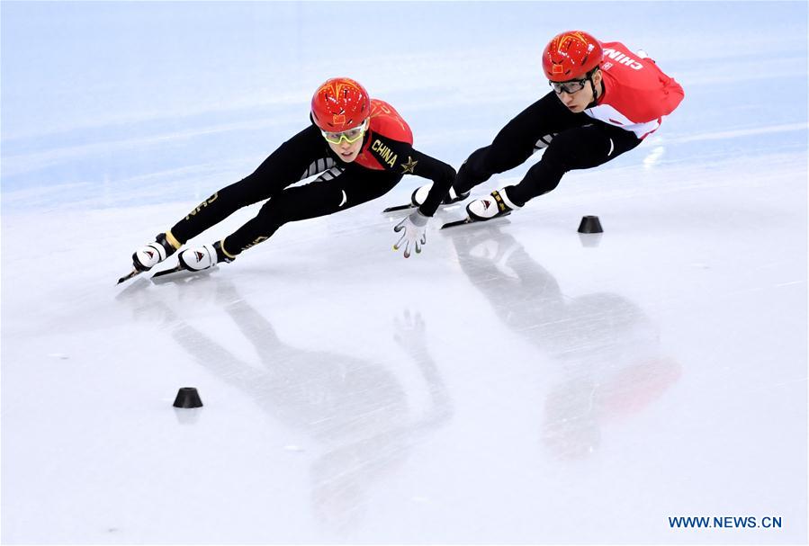 (SP)OLY-SOUTH KOREA-PYEONGCHANG-SHORT TRACK-TRAINING