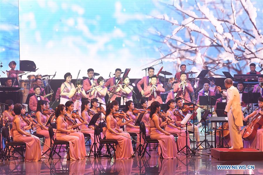 SOUTH KOREA-GANGNEUNG-DPRK-SAMJIYON ORCHESTRA-PERFORMANCE