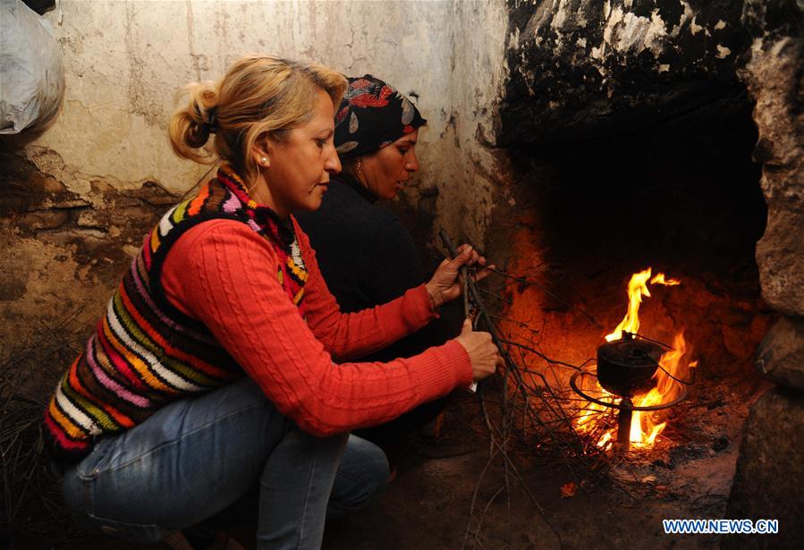 SYRIA-AFRIN-DISPLACED PEOPLE