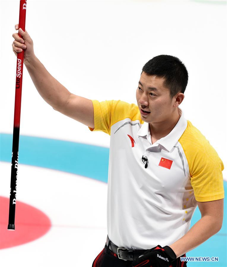 (SP)OLY-SOUTH KOREA-PYEONGCHANG-CURLING-MIXED DOUBLES-CHN VS NOR