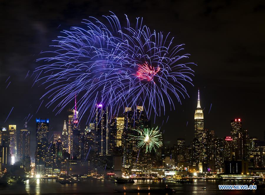 U.S.-NEW YORK-CHINESE LUNAR NEW YEAR-FIREWORKS