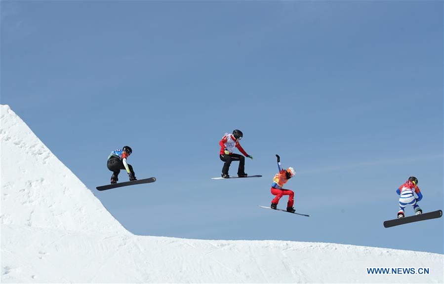 (SP)OLY-SOUTH KOREA-PYEONGCHANG-LADIES' CROSS FINAL