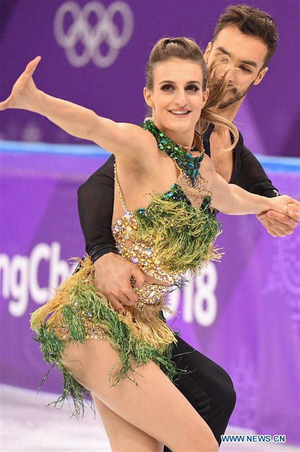 (SP)OLY-SOUTH KOREA-PYEONGCHANG-FIGURE SKATING-ICE DANCE SHORT DANCE