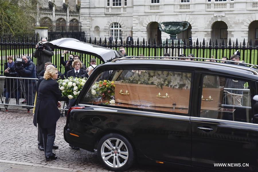 BRITAIN-CAMBRIDGE-STEPHEN HAWKING-FUNERAL