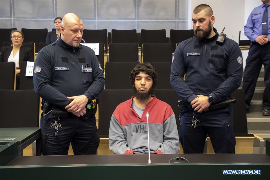 FINLAND-TURKU-TERROR ATTACK-SUSPECT-HEARING