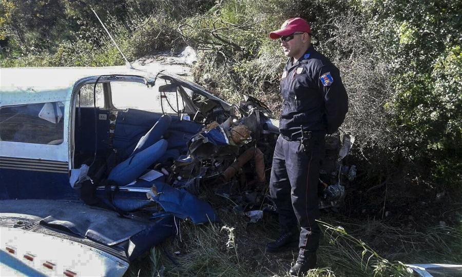 GREECE-FOKIDA-PLANE-CRASH