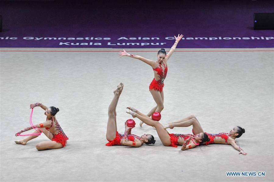 (SP)MALAYSIA-KUALA LUMPUR-RHYTHMIC GYMNASTICS ASIAN CHAMPIONSHIPS