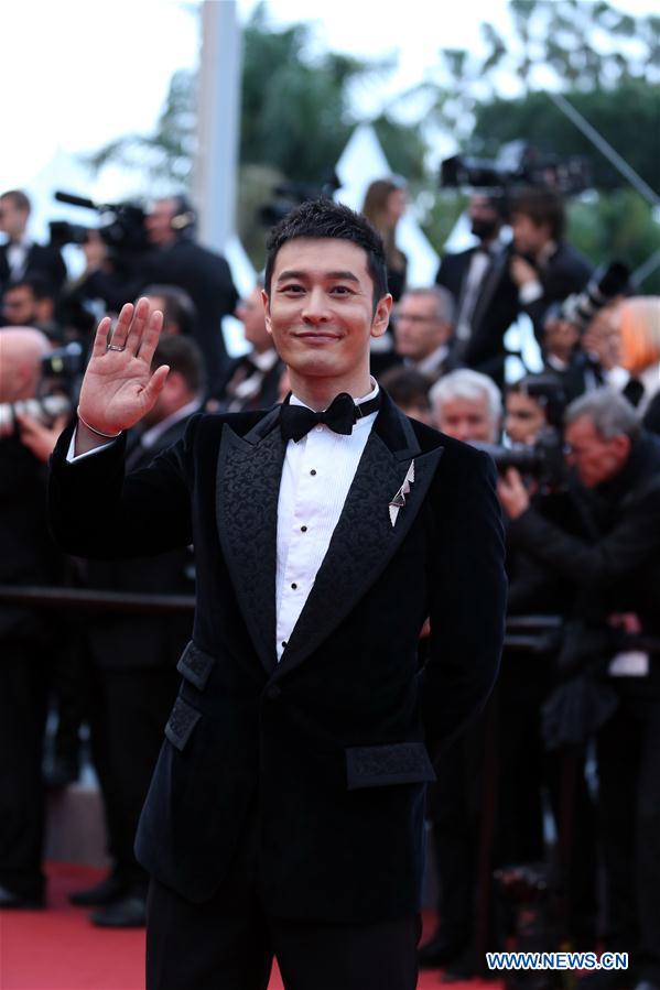 FRANCE-CANNES-71ST INTERNATIONAL FILM FESTIVAL-HUANG XIAOMING-RED CARPET