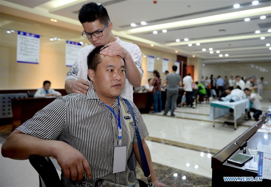 CHINA-SHAANXI-JOB FAIR FOR THE HANDICAPPED (CN)