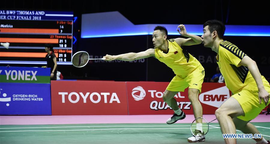 (SP)THAILAND-BANGKOK-BADMINTON-THOMAS CUP