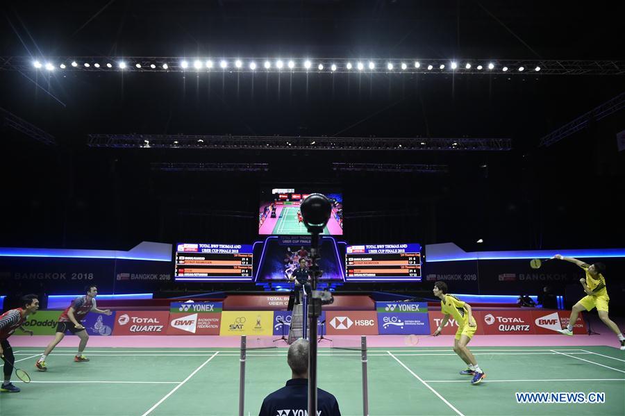 (SP)THAILAND-BANGKOK-BADMINTON-THOMAS CUP