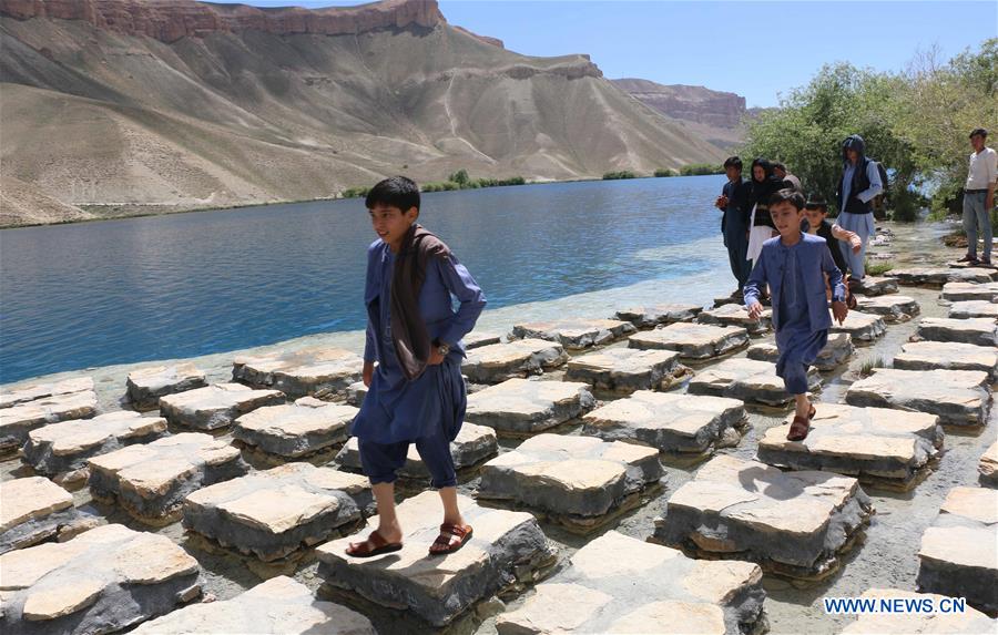 AFGHANISTAN-BAMYAN-NATIONAL PARK-BAND-E-AMIR