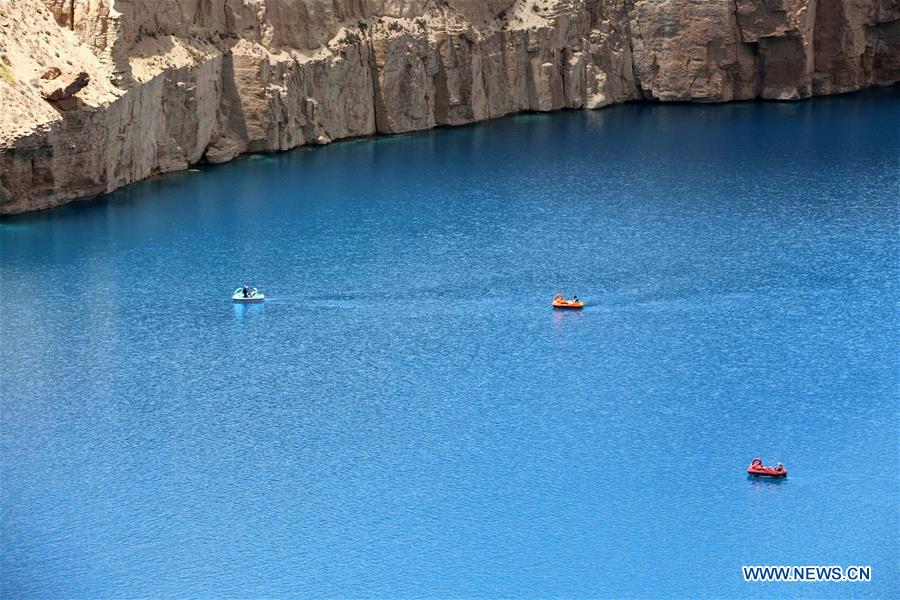 AFGHANISTAN-BAMYAN-NATIONAL PARK-BAND-E-AMIR