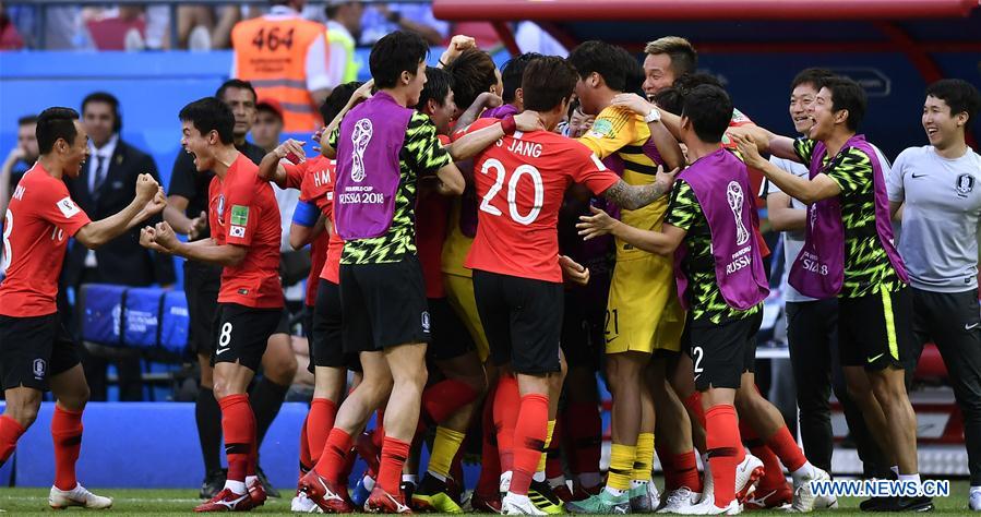 (SP)RUSSIA-KAZAN-2018 WORLD CUP-GROUP F-GERMANY VS SOUTH KOREA