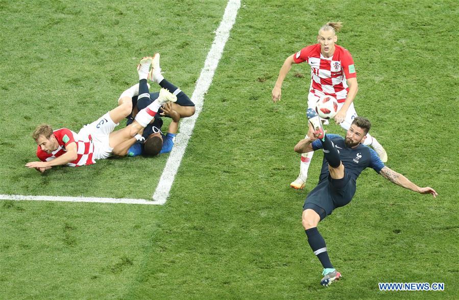 (SP)RUSSIA-MOSCOW-2018 WORLD CUP-FINAL-FRANCE VS CROATIA