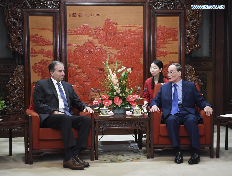 CHINA-BEIJING-ARGENTINA-WANG QISHAN-MEETING (CN)