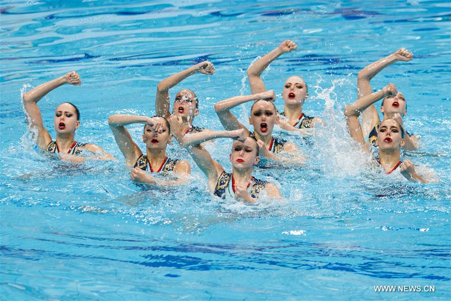 (SP)HUNGARY-BUDAPEST-FINA-ARTISTIC SWIMMING-WORLD JUNIOR CHAMPIONSHIPS-DAY 3