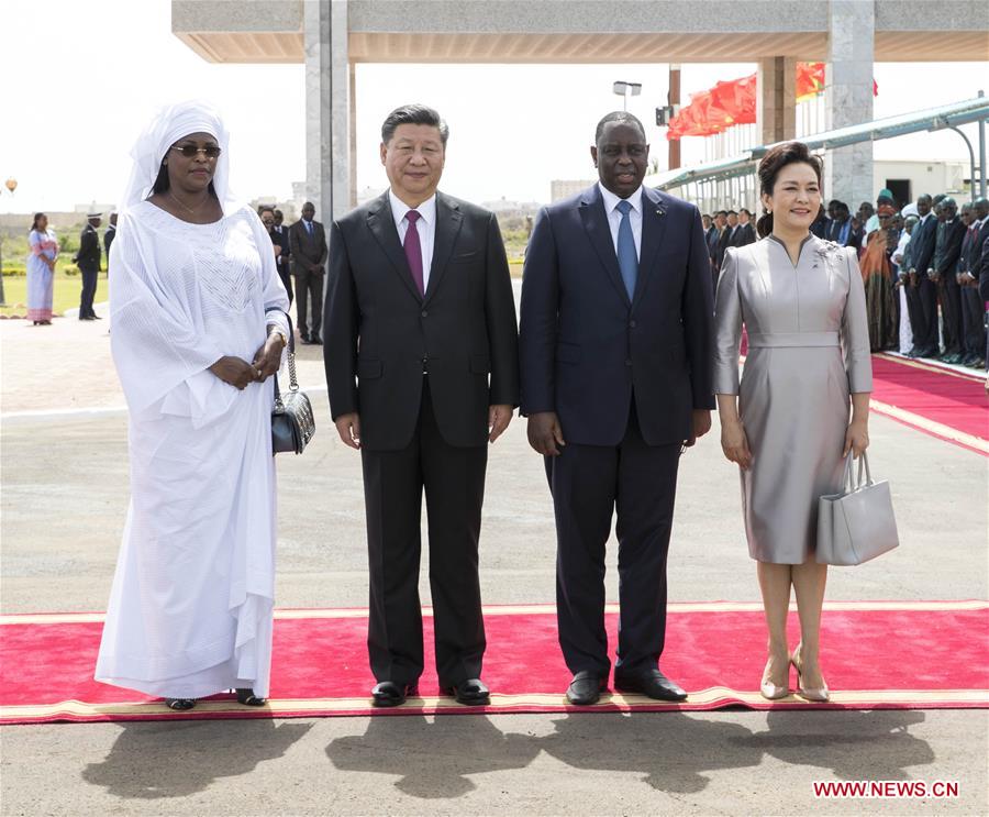 SENEGAL-CHINA-XI JINPING-ARRIVAL