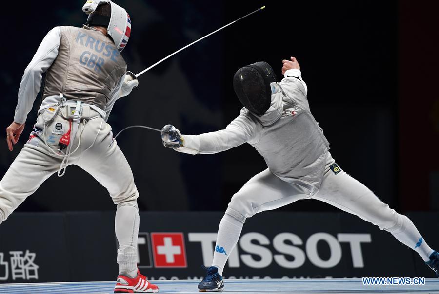 (SP)CHINA-JIANGSU-WUXI-FENCING-WORLD CHAMPIONSHIPS (CN)