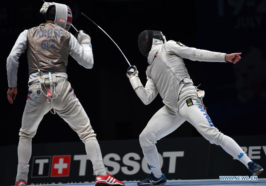 (SP)CHINA-JIANGSU-WUXI-FENCING-WORLD CHAMPIONSHIPS (CN)