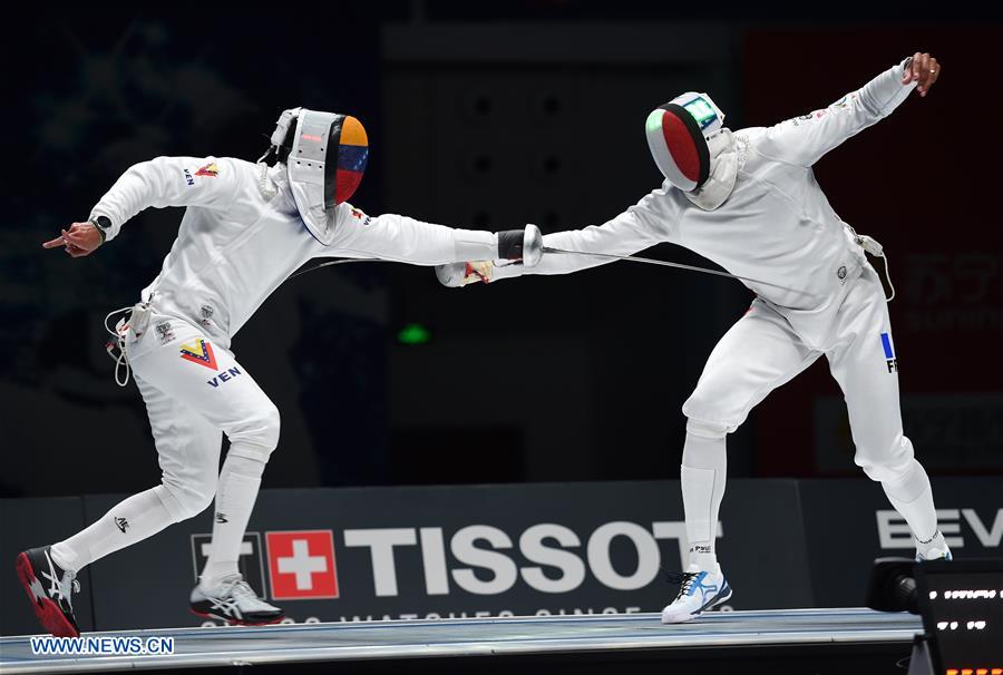 (SP)CHINA-JIANGSU-WUXI-FENCING-WORLD CHAMPIONSHIPS(CN)