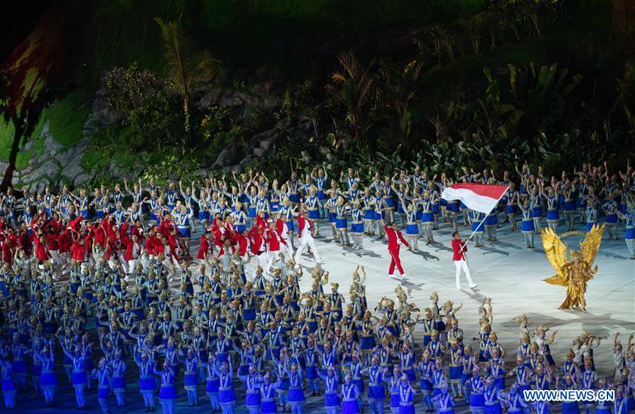 (SP)INDONESIA-JAKARTA-ASIAN GAMES-OPENING CEREMONY