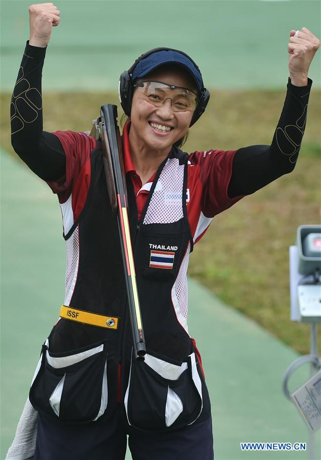 (SP)INDONESIA-PALEMBANG-ASIAN GAMES-SHOOTING-WOMEN'S SKEET