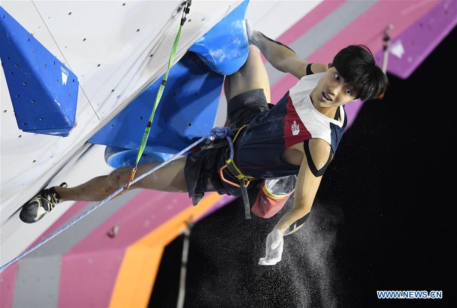 (SP)INDONESIA-PALEMBANG-ASIAN GAMES-SPORT CLIMBING