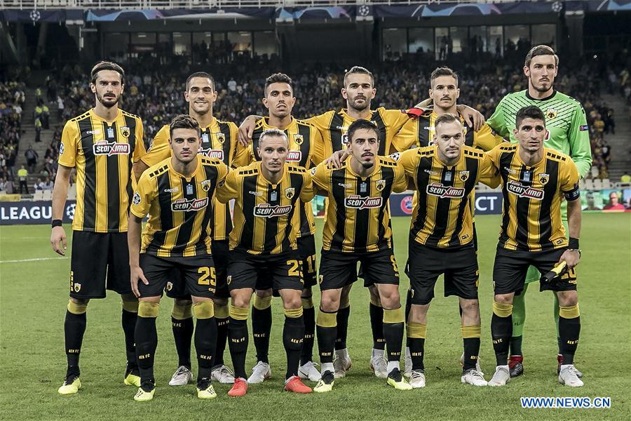 (SP)GREECE-ATHENS-SOCCER-CHAMPIONS LEAGUE-AEK ATHENS VS MOL VIDI FC