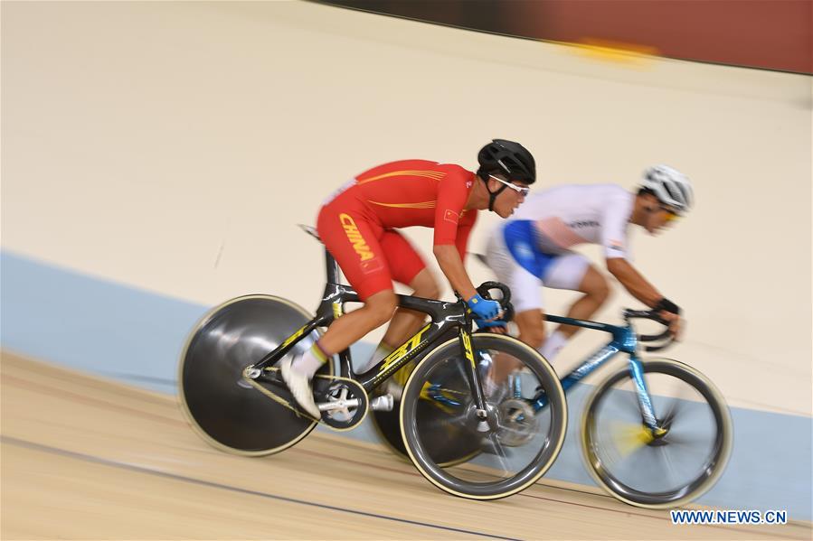 (SP)INDONESIA-JAKARTA-ASIAN GAMES-TRACK CYCLING-MEN'S MADISON