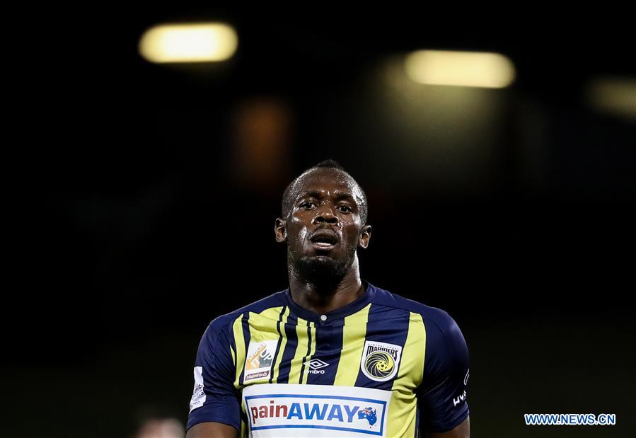 (SP)AUSTRALIA-CAMPBELLTOWN-SOCCER-CHARITY GAME-BOLT