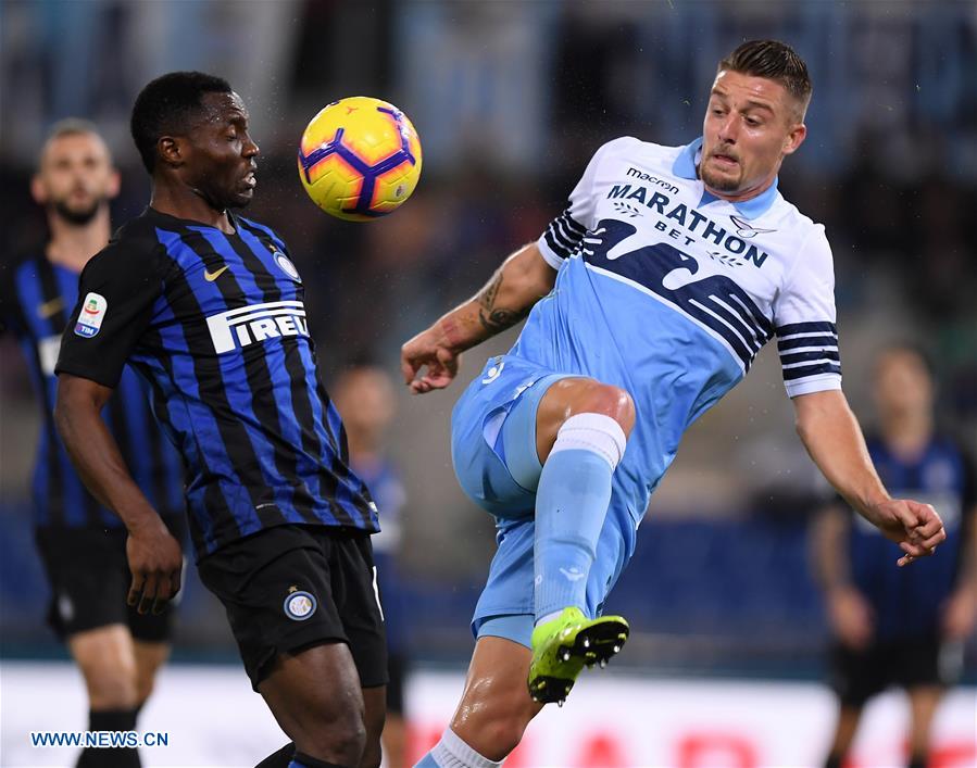 (SP)ITALY-ROME-SOCCER-SERIE A-FC INTER VS LAZIO