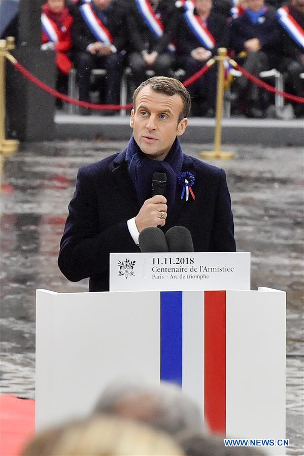 FRANCE-PARIS-WWI-COMMEMORATION 