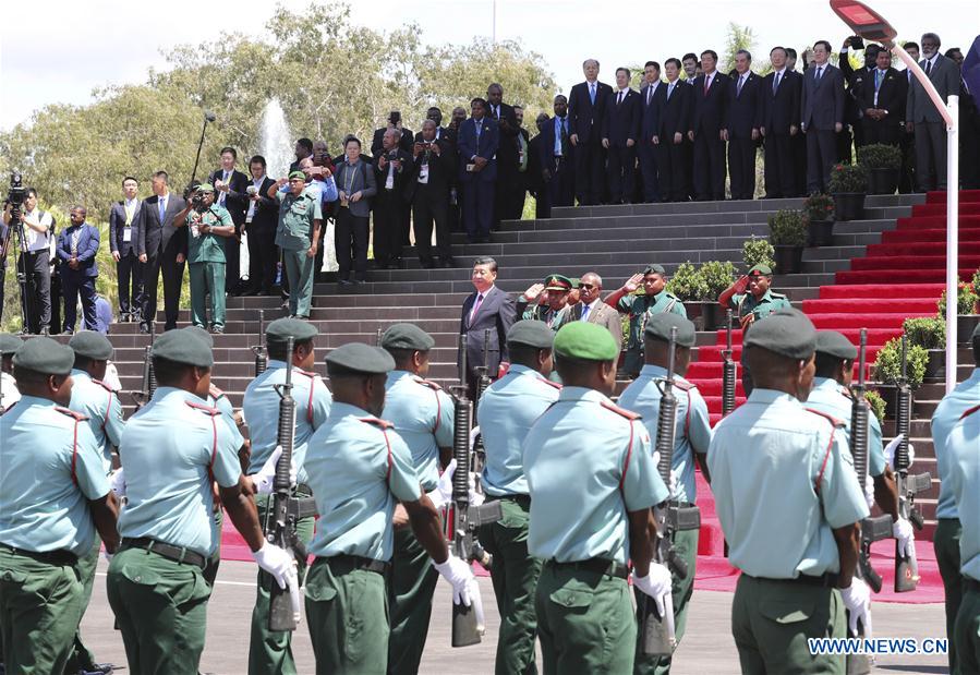 PAPUA NEW GUINEA-CHINA-XI JINPING-GOVERNOR-GENERAL-MEETING