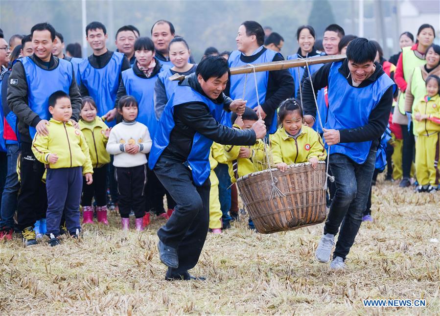 CHINA-ZHEJIANG-CHANGXING-RICE FIELD-RECREATION (CN)