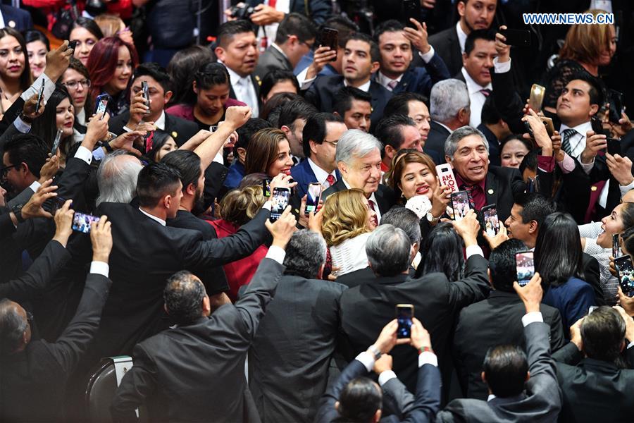 MEXICO-MEXICO CITY-PRESIDENT-ELECT-INAUGURATION