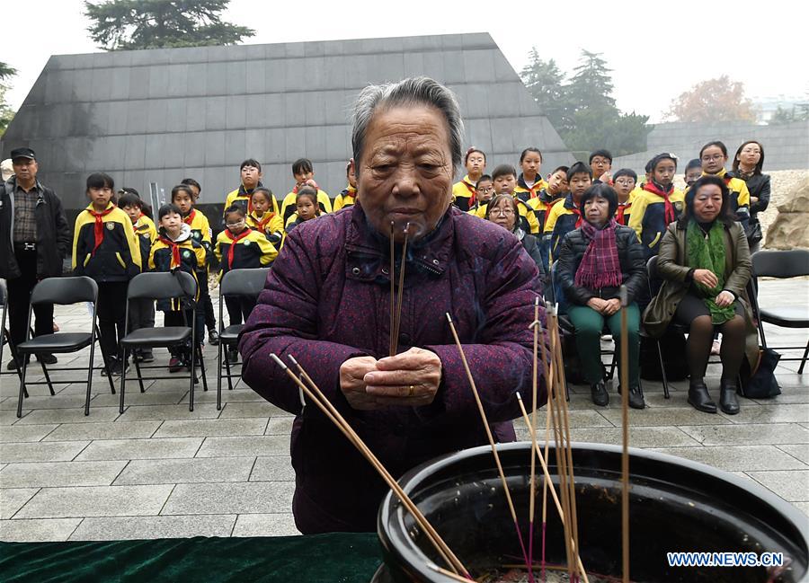 CHINA-NANJING MASSACRE VICTIMS-COMMEMORATION ACTIVITIES (CN)