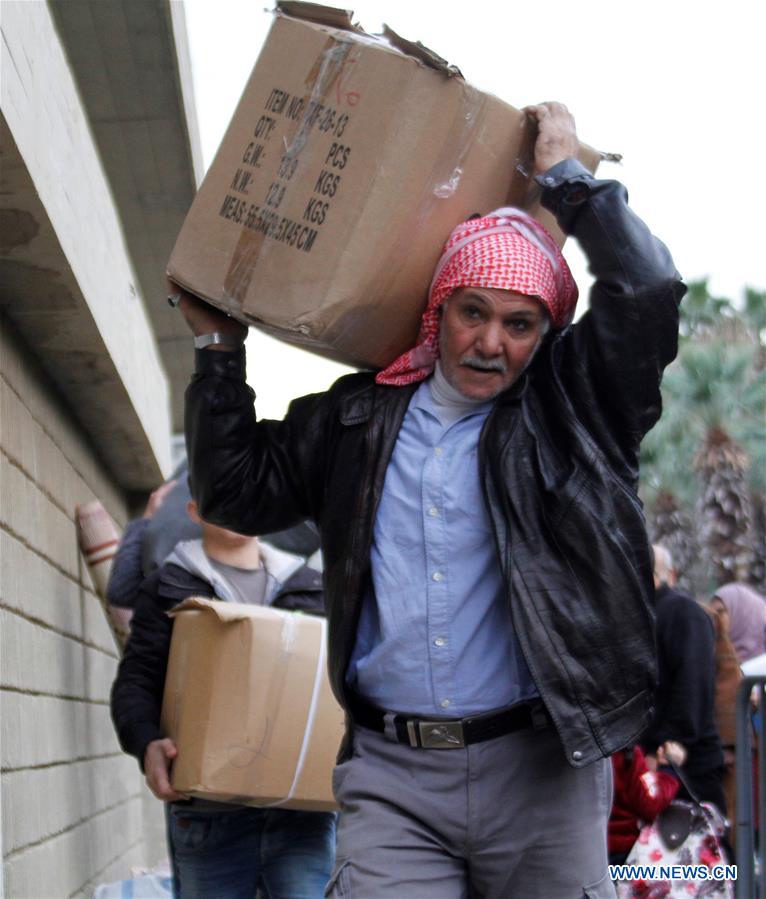 SYRIA-LEBANON-REFUGEES-RETURN