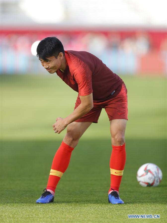 (SP)UAE-AL AIN-SOCCER-AFC ASIAN CUP 2019-CHN-TRAINING SESSION