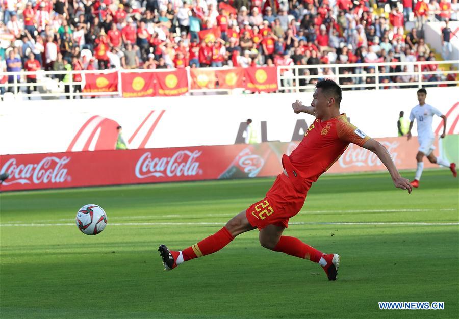 (SP)UAE-AL AIN-SOCCER-ASIAN CUP-CHINA VS KYRGYZ REPUBLIC