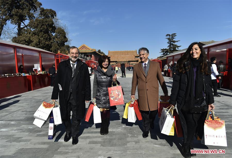 (InPalaceMuseum)CHINA-BEIJING-THE FORBIDDEN CITY-SPRING FESTIVAL CELEBRATION-FAIR (CN)