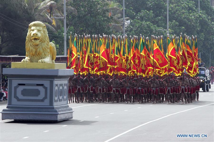 SRI LANKA-INDEPENDENCE DAY-PARADE