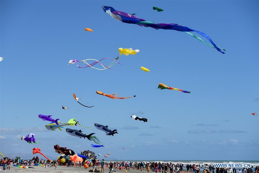 NEW ZEALAND-OTAKI-KITE FESTIVAL