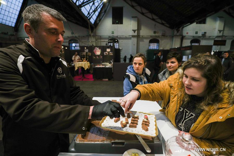 BELGIUM-BRUSSELS-CHOCOLATE FAIR