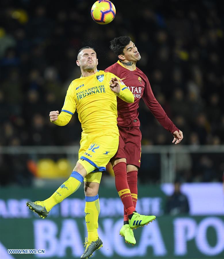 (SP)ITALY-FROSINONE-SOCCER-SERIE A-ROMA VS FROSINONE